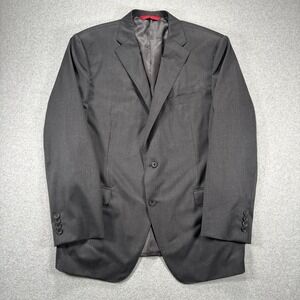 Samuelsohn Sport Coat Performance Mens 46R Gray Loro Piana Extreme Blazer *READ*